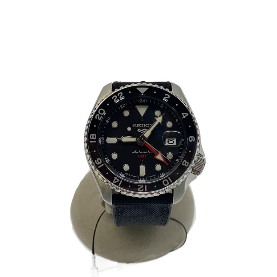 SEIKO / 自動巻腕時計/アナログ/--/BLK/SLV/4R34-00A0 SEIKO（セイコー