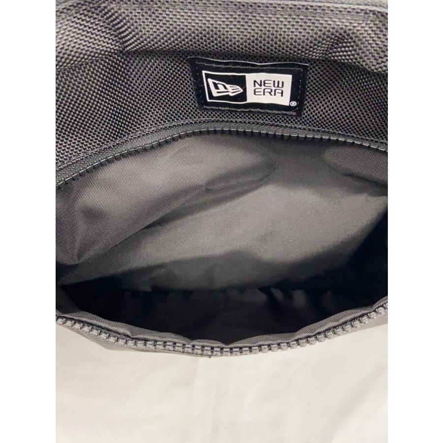 MARY QUANT◇×NEWERA/スクエアボディバッグ/PVC/BLK/無地// : セカンド