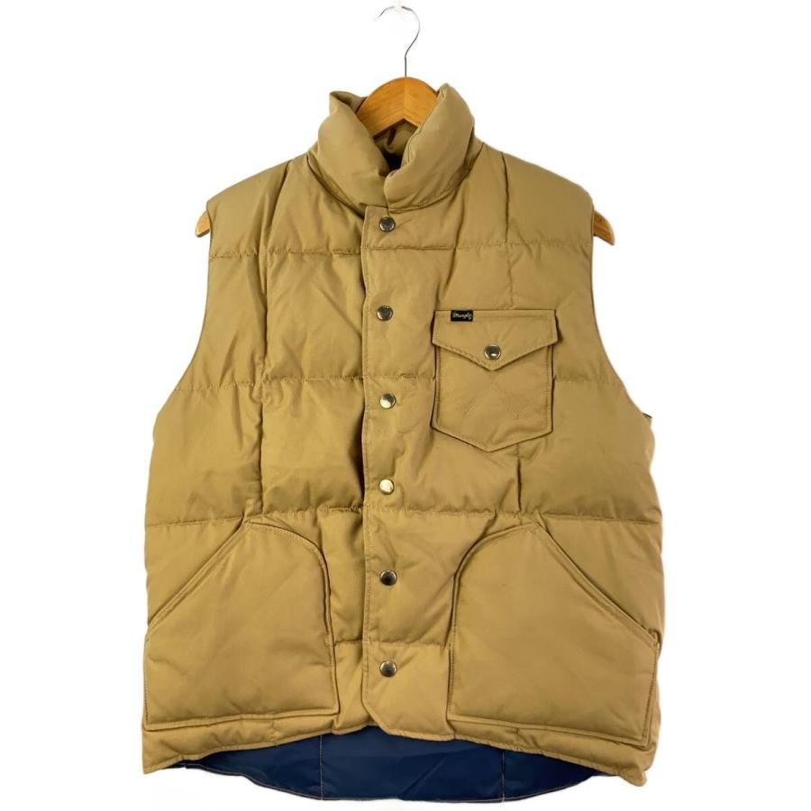 【人気商品】Wrangler × SIERRA DESIGNSダウンベスト WRANGLER◇SIERRA DESIGNS別注/DOWN VEST/S/ポリエステル/CML/WM0702