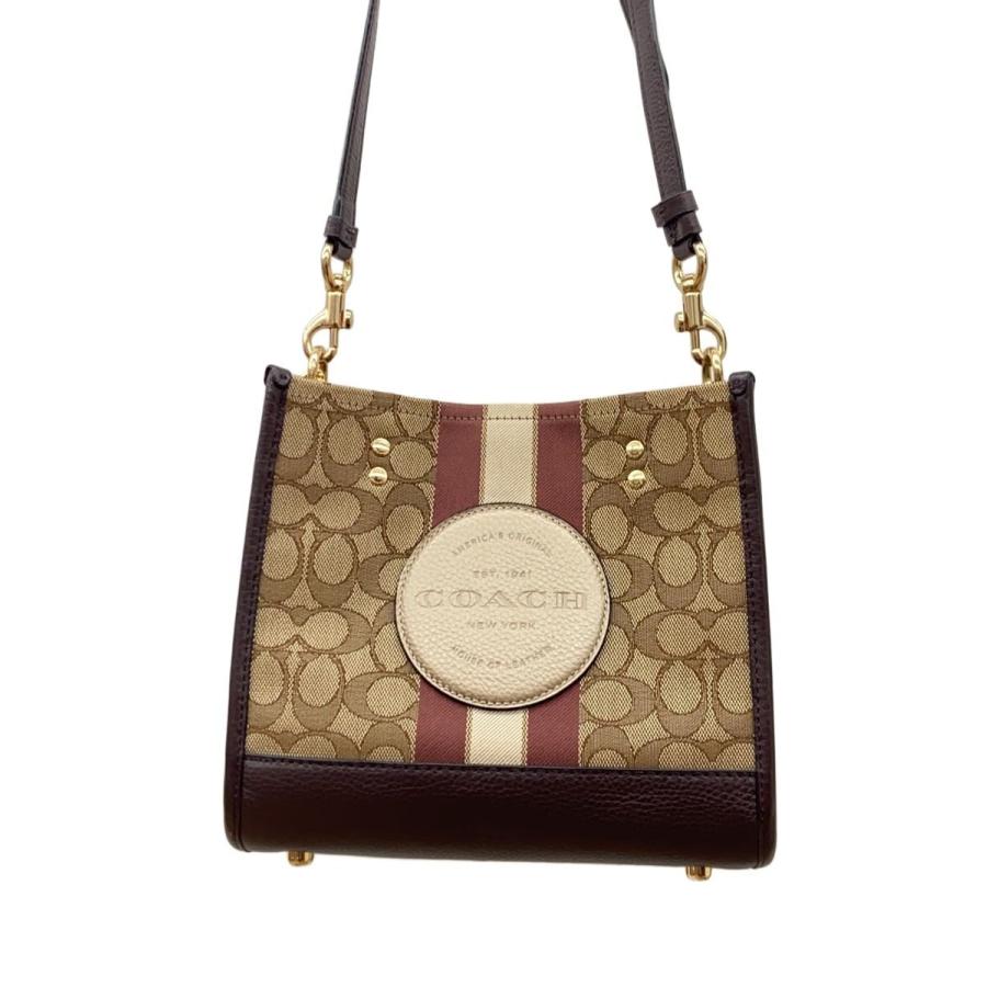 COACH◇デンプシー・トート22_シグネチャー_ウィズ・ストラップ