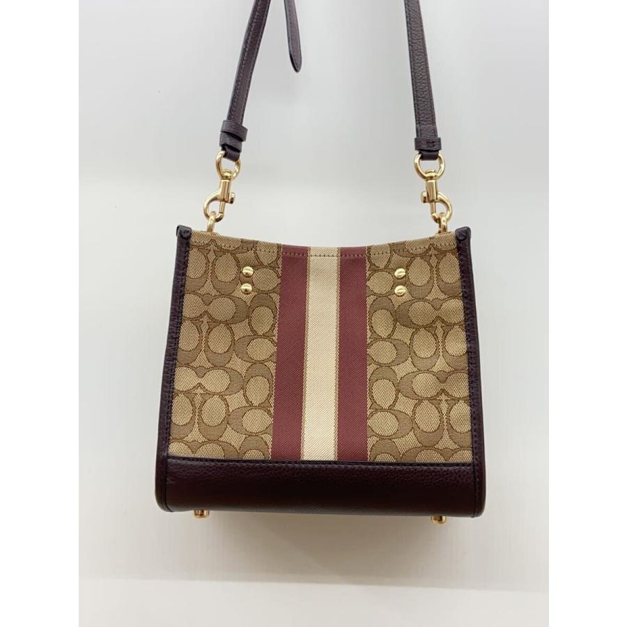 COACH◇デンプシー・トート22_シグネチャー_ウィズ・ストラップ