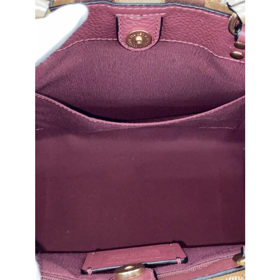COACH◇デンプシー・トート22_シグネチャー_ウィズ・ストラップ