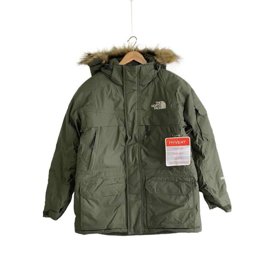 THE NORTH FACE◇McMURDO PARKA/ダウンジャケット/S/ナイロン/GRN/無地 