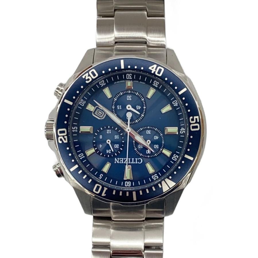 箱付 稼働 シチズン コレクション H500-002C602 ソーラー CITIZEN◇シチズンコレクション/ソーラー腕時計/アナログ/BLU/SLV/H500