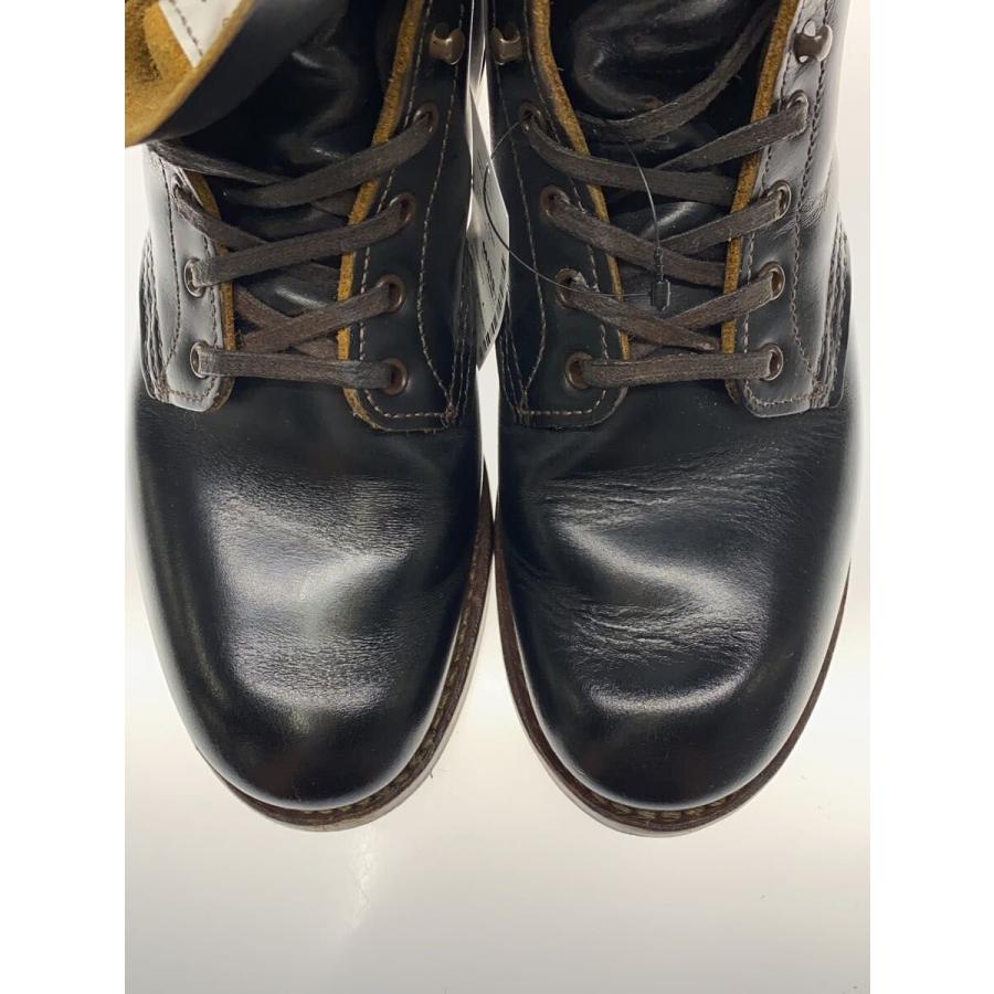 RED WING◇2017年4月製造/BECKMAN FLATBOX/ブーツ/25cm/BLK/レザー
