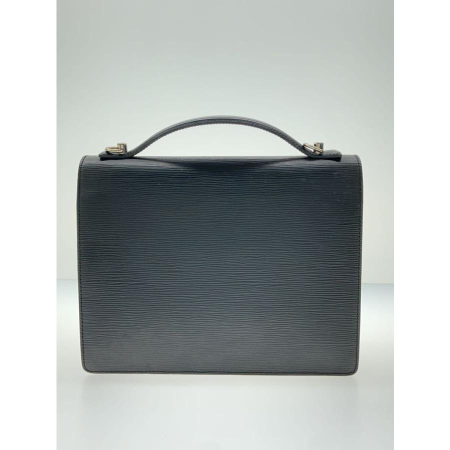 LOUIS VUITTON◇モンソー_エピ/レザー/BLK : セカンドストリートYahoo