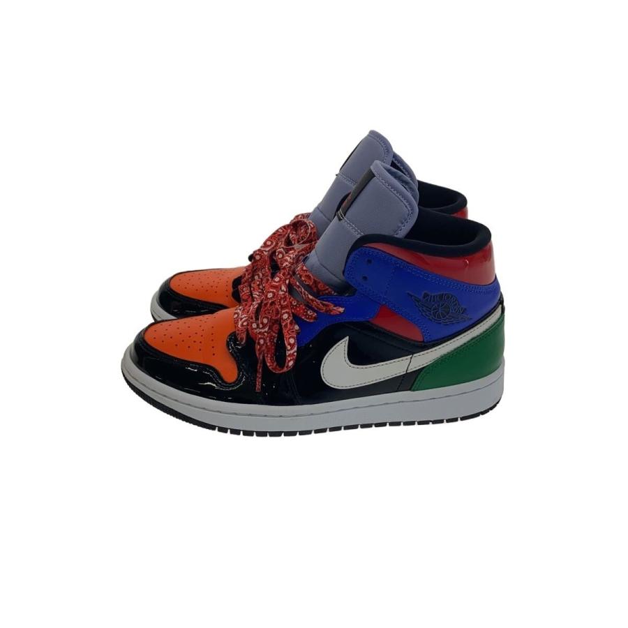 未使用 エアジョーダン MID 25cm 異素材マルチカラー NIKE◇AIR JORDAN 1 MID SE_エアジョーダン ミッド SE/25.5cm/BLU