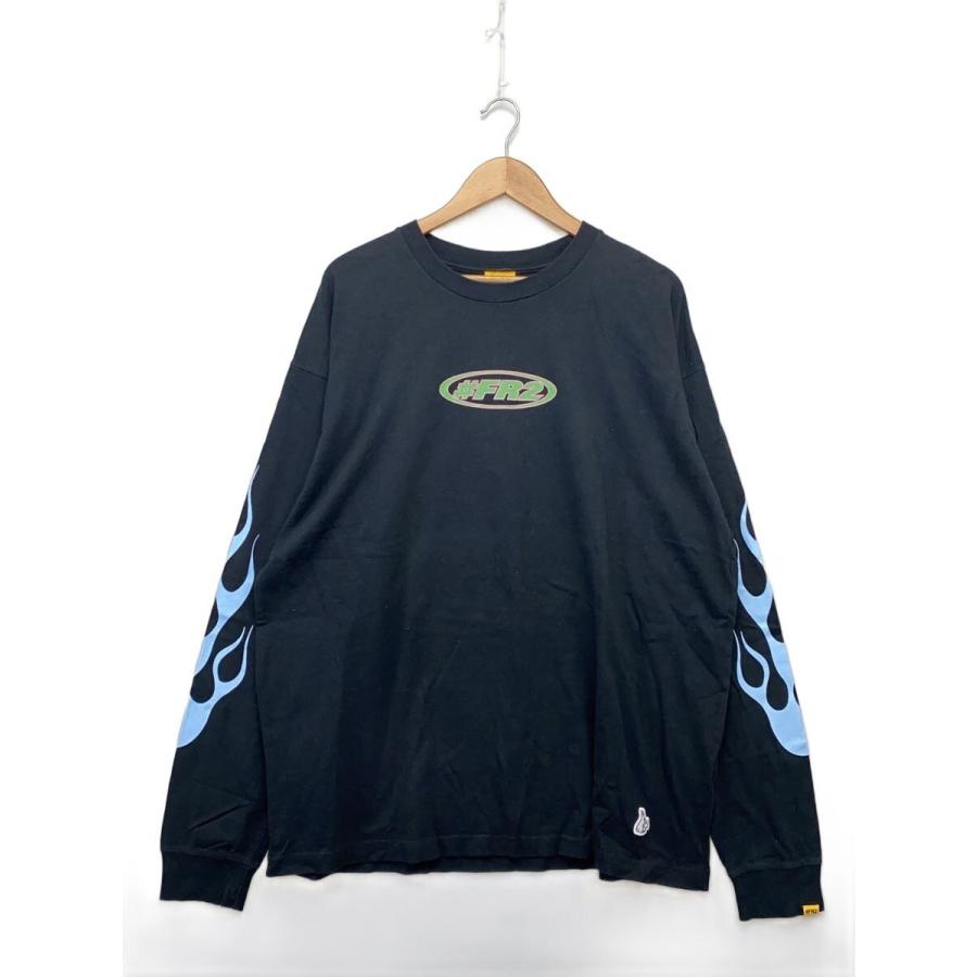 FR2◇長袖Tシャツ/XL/コットン/BLK// : セカンドストリートYahoo!店