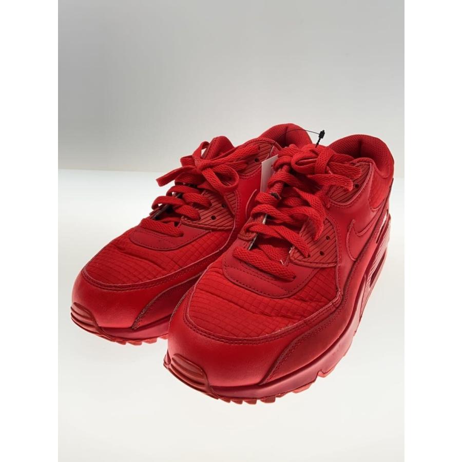 NIKE◇AIR MAX 90 ESSENTIAL/エアマックスエッセンシャル/レッド 