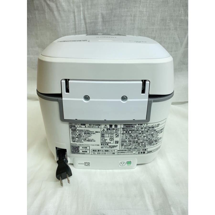 HITACHI◇炊飯器 RZ-V100EM W// HITACHI 圧力IH炊飯器 RZ-V100DM 5.5