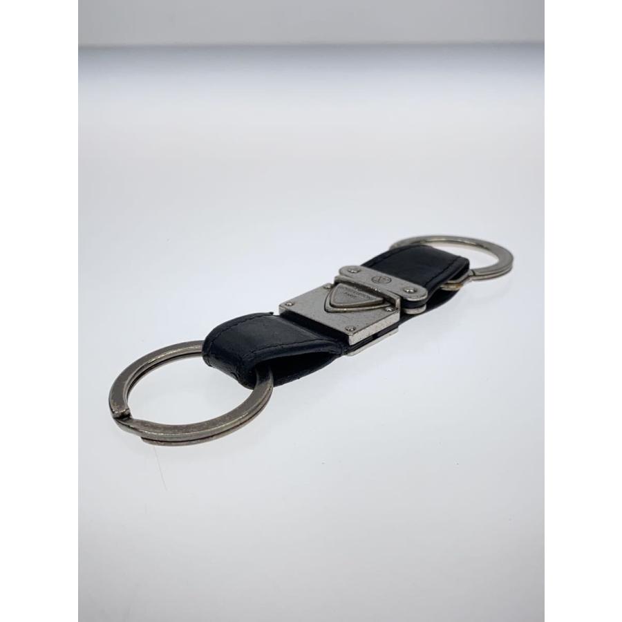 LOUIS VUITTON◇ポルト・クレ・ヴァレ_ノマド_BLK/BLK/無地/メンズ