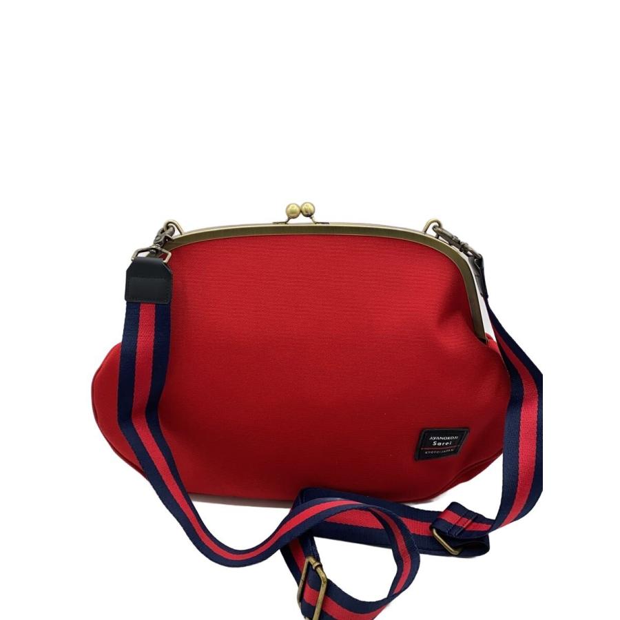 AYANOKOJI◇ショルダーバッグ/キャンバス/RED/無地 : セカンド