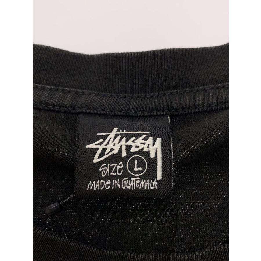 【Stüssy 】人気☆トランプ柄 Tシャツ ブラック メンズ Lサイズ STUSSY◇Tシャツ/L/コットン/ブラック/トランプ柄// : セカンド