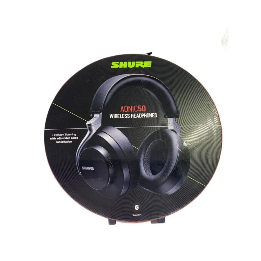 SHURE◇20年製 シュア SBH2350-BK-J AONIC50 ワイヤレスノイズキャンセ