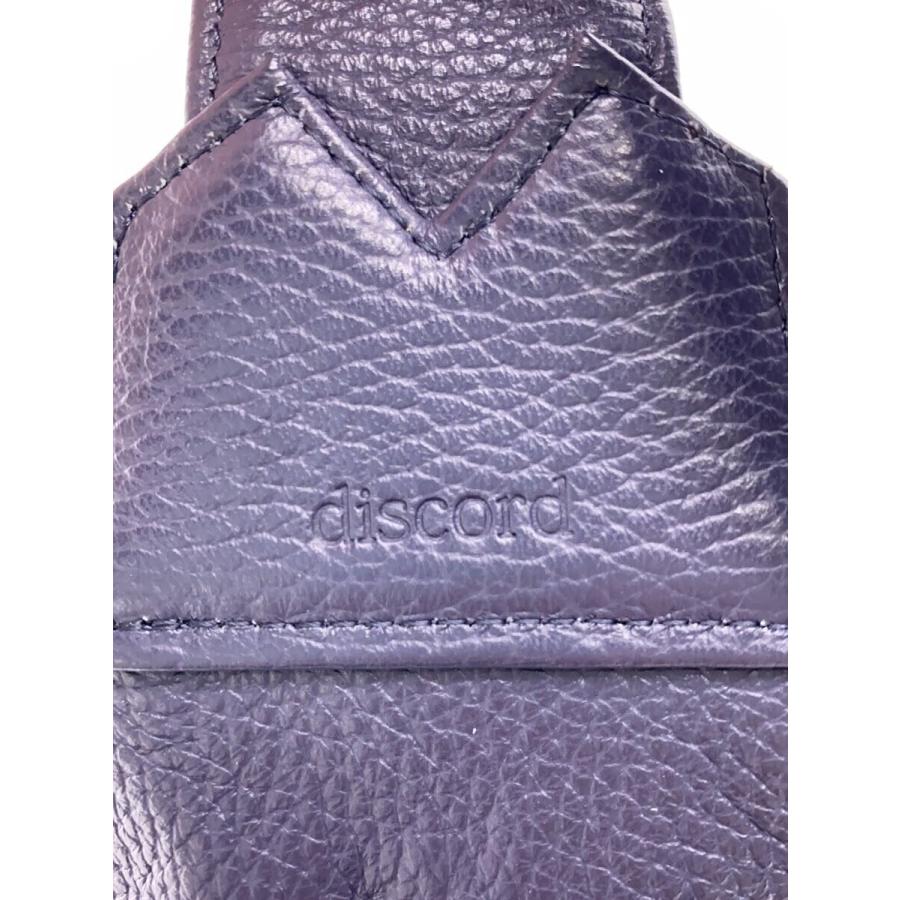 discord Yohji Yamamoto / Y BODYBAG/レザー/牛革/ネイビー/無地/DA-I91-790// discord Yohji Yamamoto◇Y BODYBAG/レザー/牛革/ネイビー/無地/DA-I91