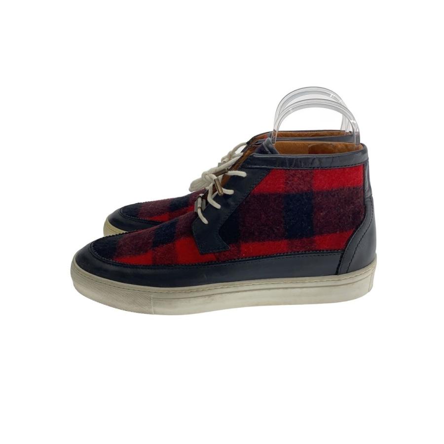 Alexander McQueen◇ハイカットスニーカー/42/RED/353658
