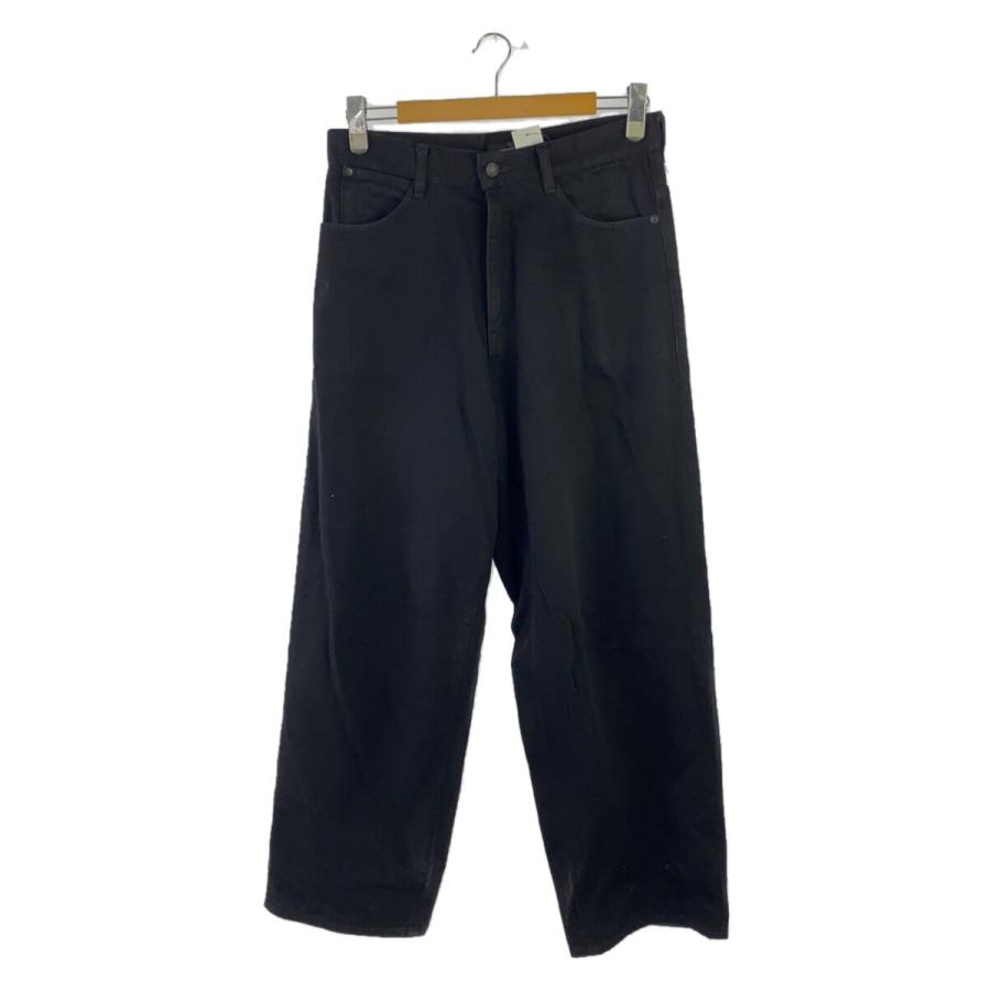 LAD MUSICIAN◇ストレートパンツ/44/コットン/BLK/無地/2123-505