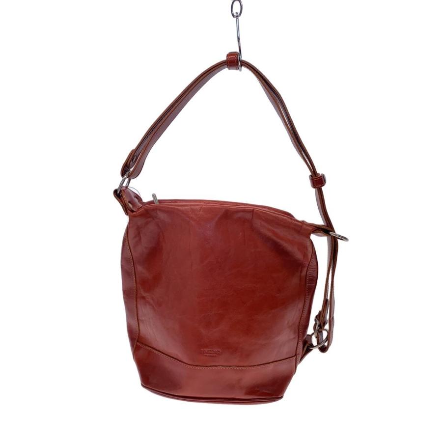 I MEDICI◆ショルダーバッグ/レザー/BRW/無地 | 