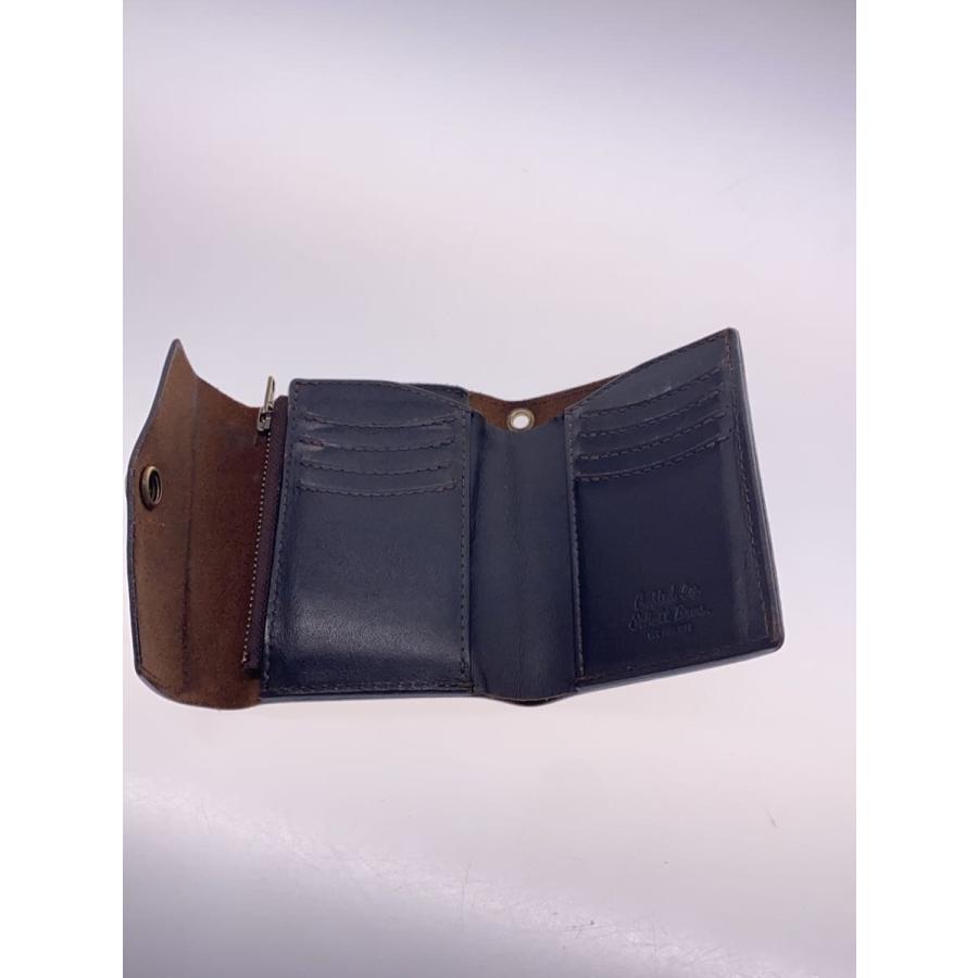 Schott◇2つ折り財布/レザー/BRW/メンズ : セカンドストリートYahoo!店