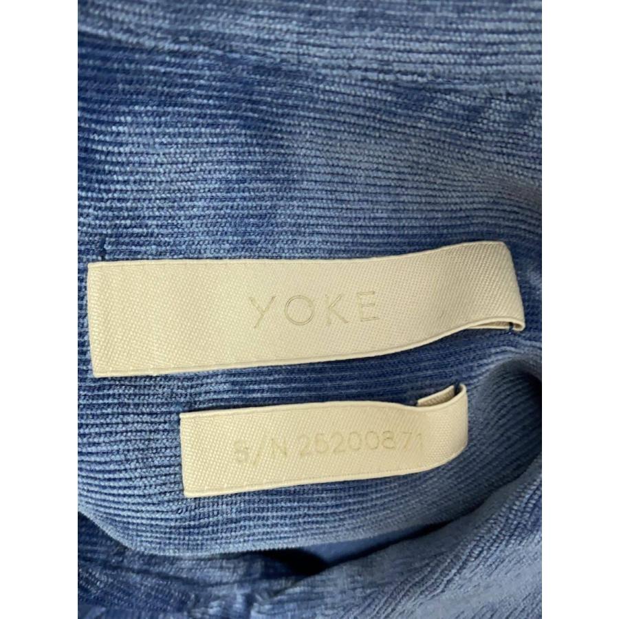 YOKE◇長袖シャツ/2/レーヨン/BLU/無地/YK25FW01084SH : セカンド