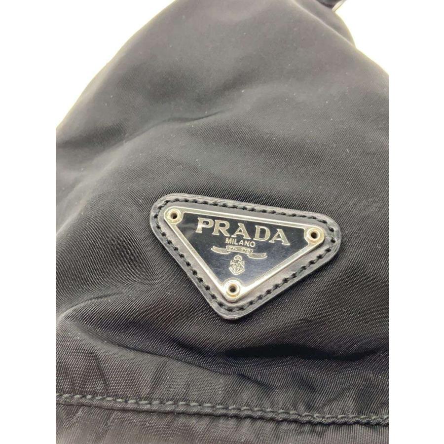 PRADA◇巾着バッグ/ナイロン/BLK/無地 : セカンドストリートYahoo!店