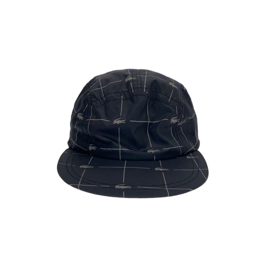 Supreme ストライプキャップ 黒 Supreme◇キャップ/--/ナイロン/BLK/ストライプ/メンズ/? NULL