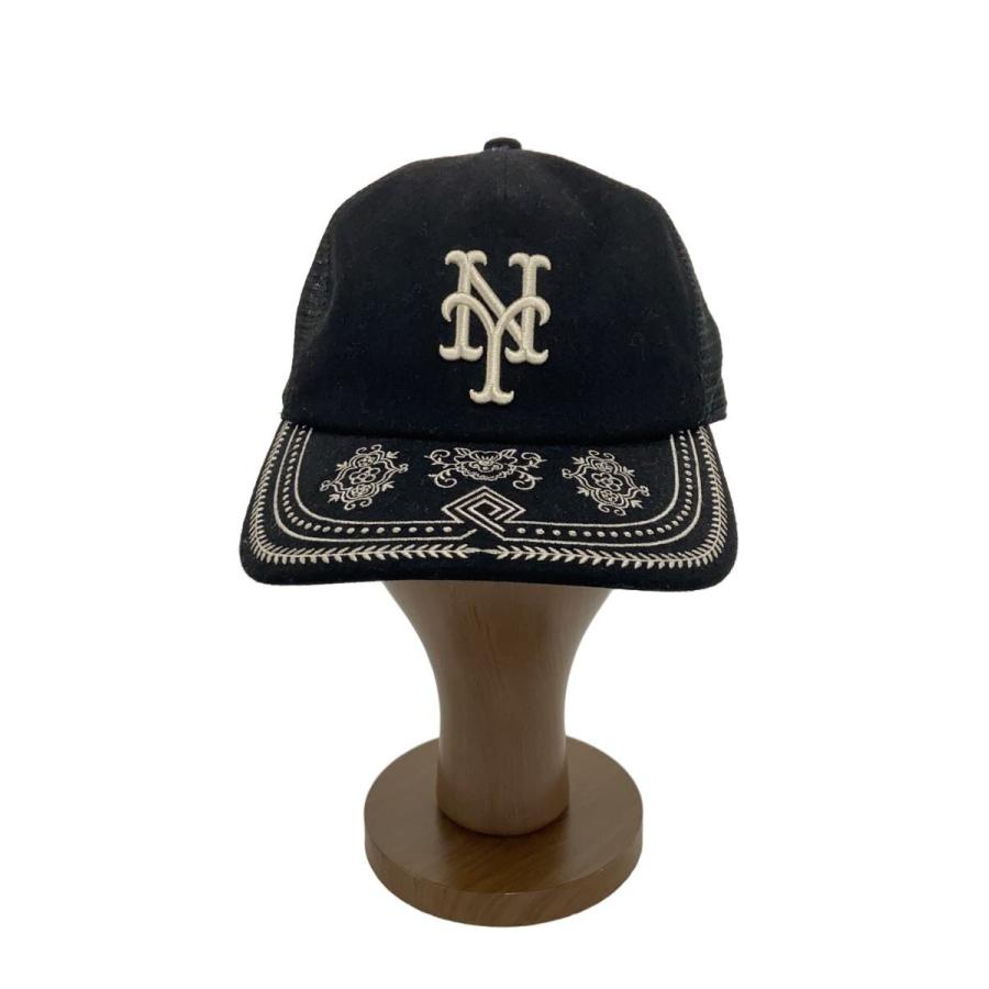 kith cap ワイン　メッシュキャップ KITH◇メッシュキャップ/M/ウール/BLK/メンズ// : セカンドストリート