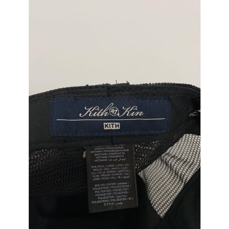 KITH◇メッシュキャップ/M/ウール/BLK/メンズ// : セカンドストリート
