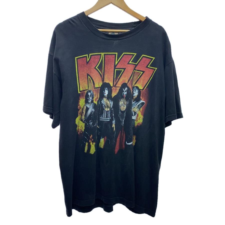 90s/Tour champ/KISS/96年コピーライト/Tシャツ/XL/ALIVE WORLDWIDE