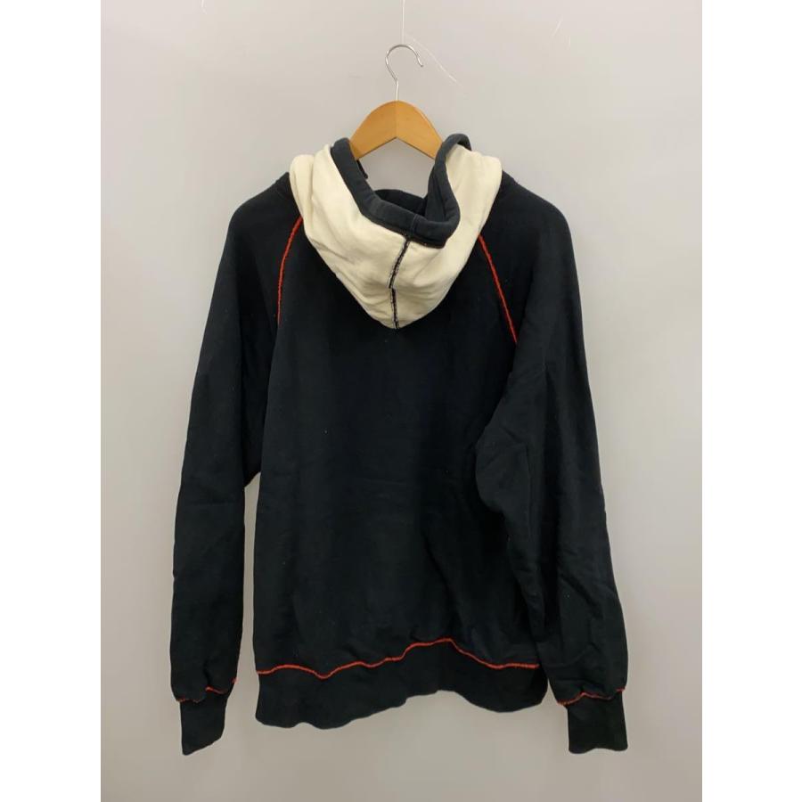 THREE FACE◇W FACE AFTER HOODIE/後付けパーカー/ダブルフェイス/XL 