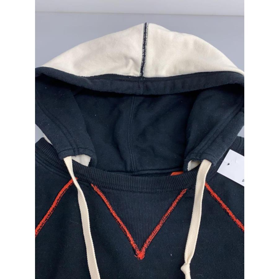 THREE FACE◇W FACE AFTER HOODIE/後付けパーカー/ダブルフェイス/XL