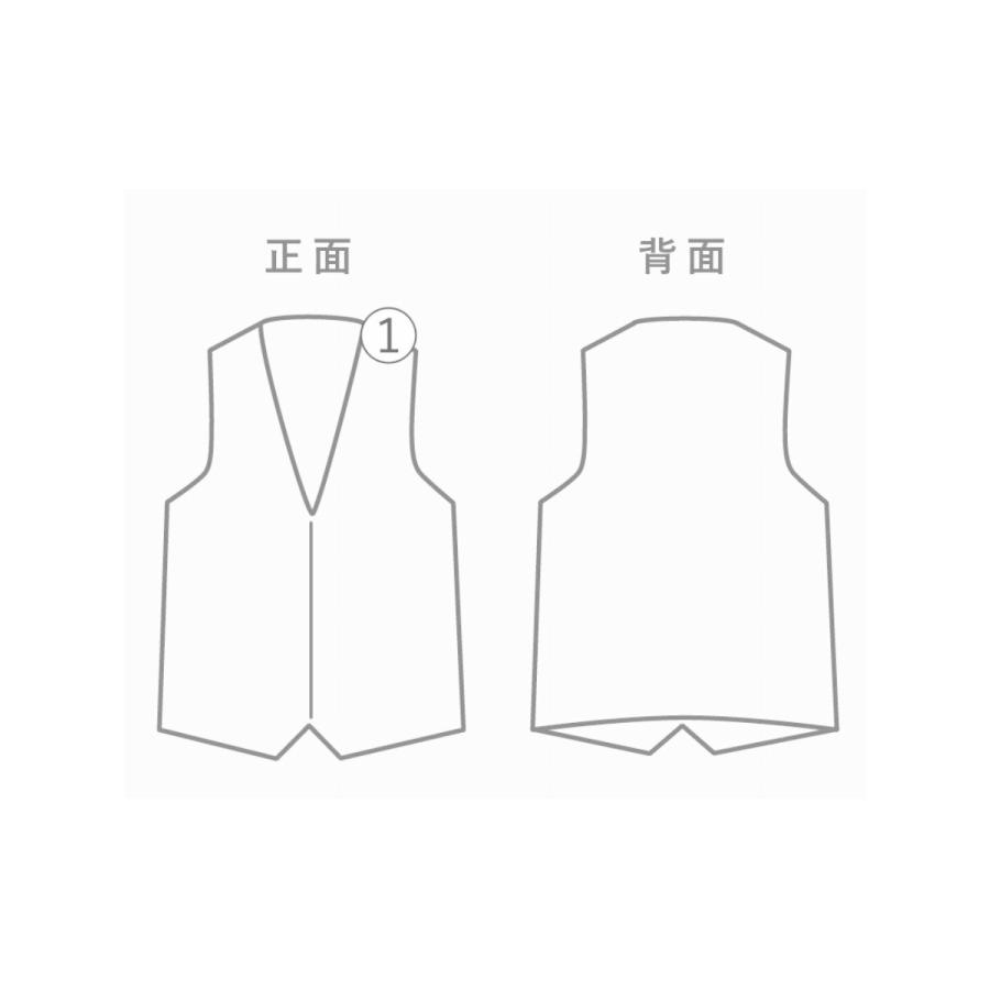 SHANTii◇ニットベスト(厚手)/L/コットン/BRD : セカンドストリート