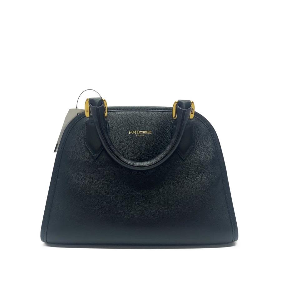 J&M DAVIDSON ブラックレザーショルダーバッグ J&M DAVIDSON◇ショルダーバッグ/レザー/BLK : セカンドストリート