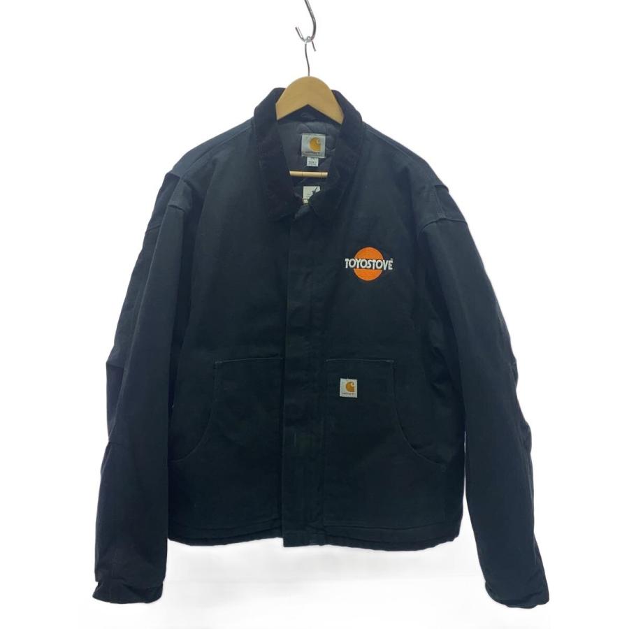Carhartt◇ジャケット/XXL/--/BLK/J002/DUCK TRADITIONAL JACKET