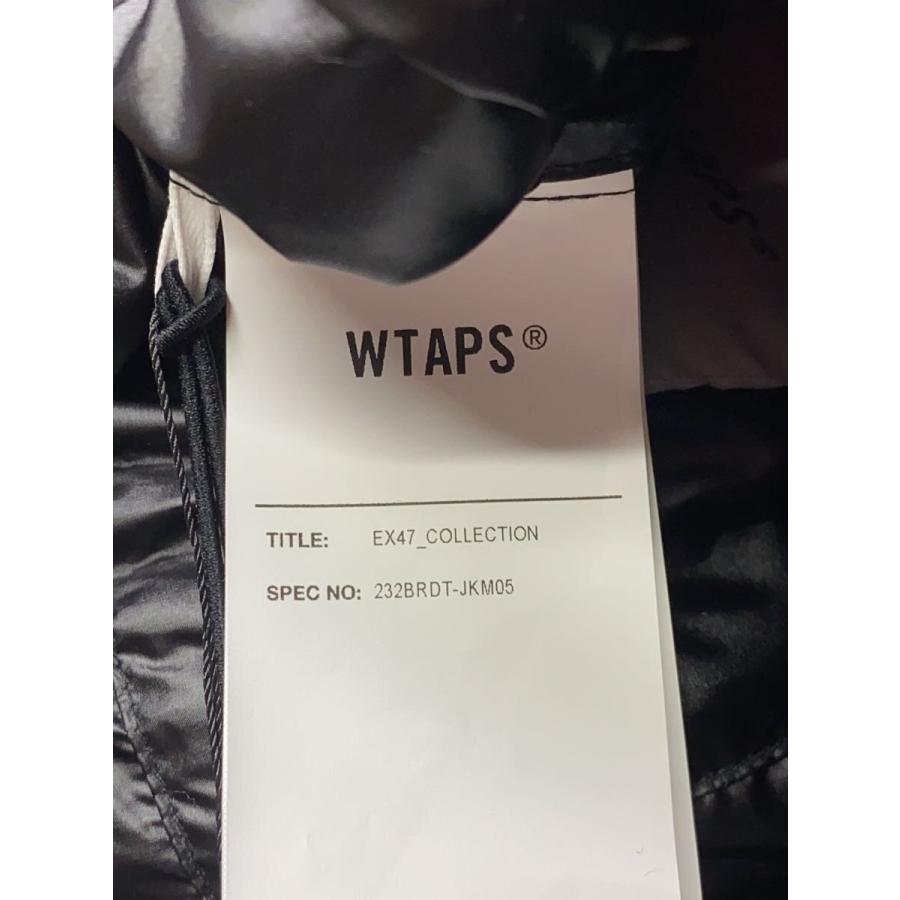 WTAPS◇ダウンジャケット/2/ナイロン/BLK/無地/232BRDT-JKM05