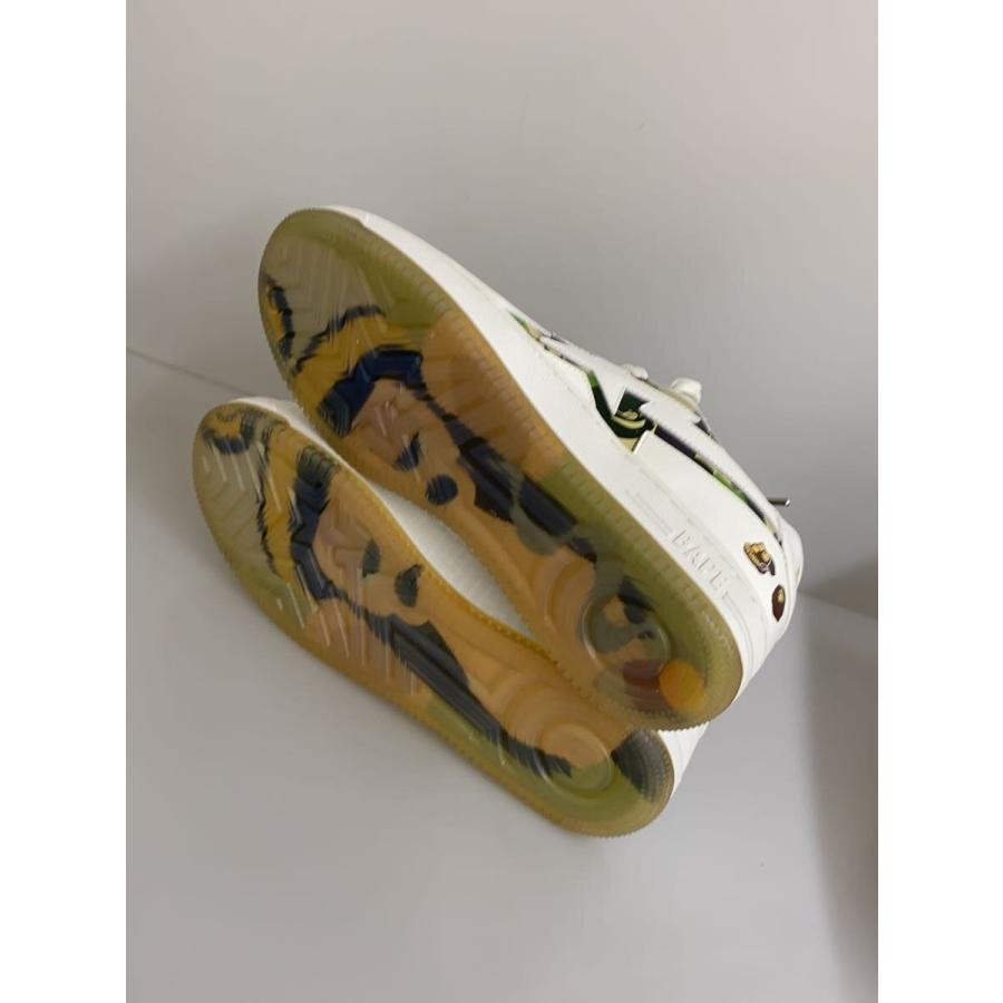 A BATHING APE◆ローカットスニーカー/26cm/WHTの画像