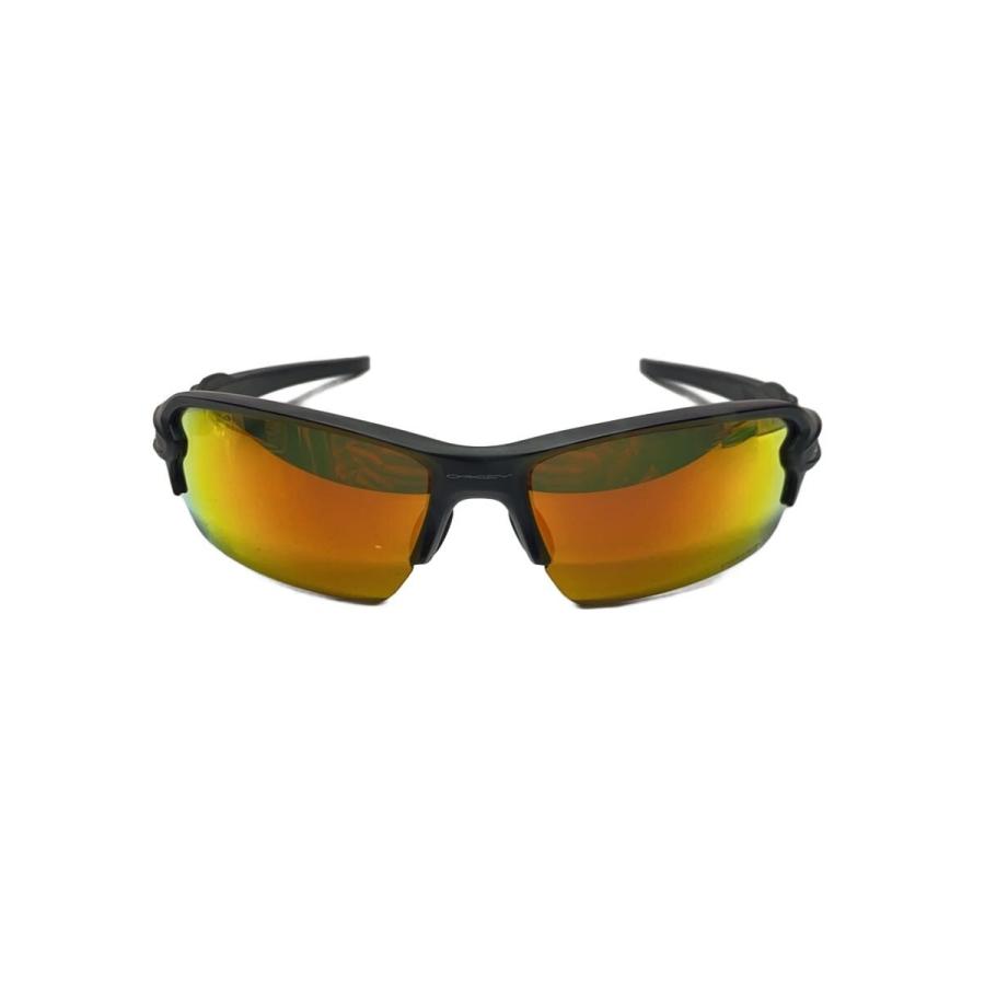 OAKLEY FLAK サングラス　スペアレンズ付き OAKLEY◇サングラス/--/BLK/ORN/メンズ/OO9271-2761/FLAK 2.0/ASIA FIT