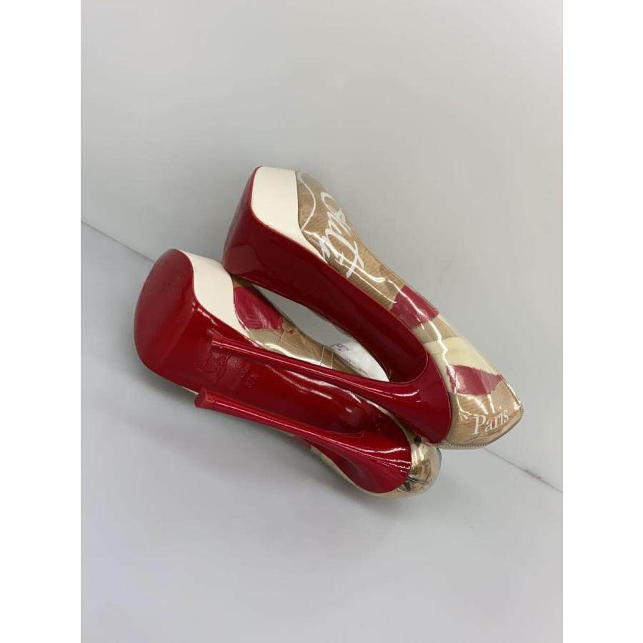 Christian Louboutin◇パンプス/37.5/パテントレザーオープントゥ