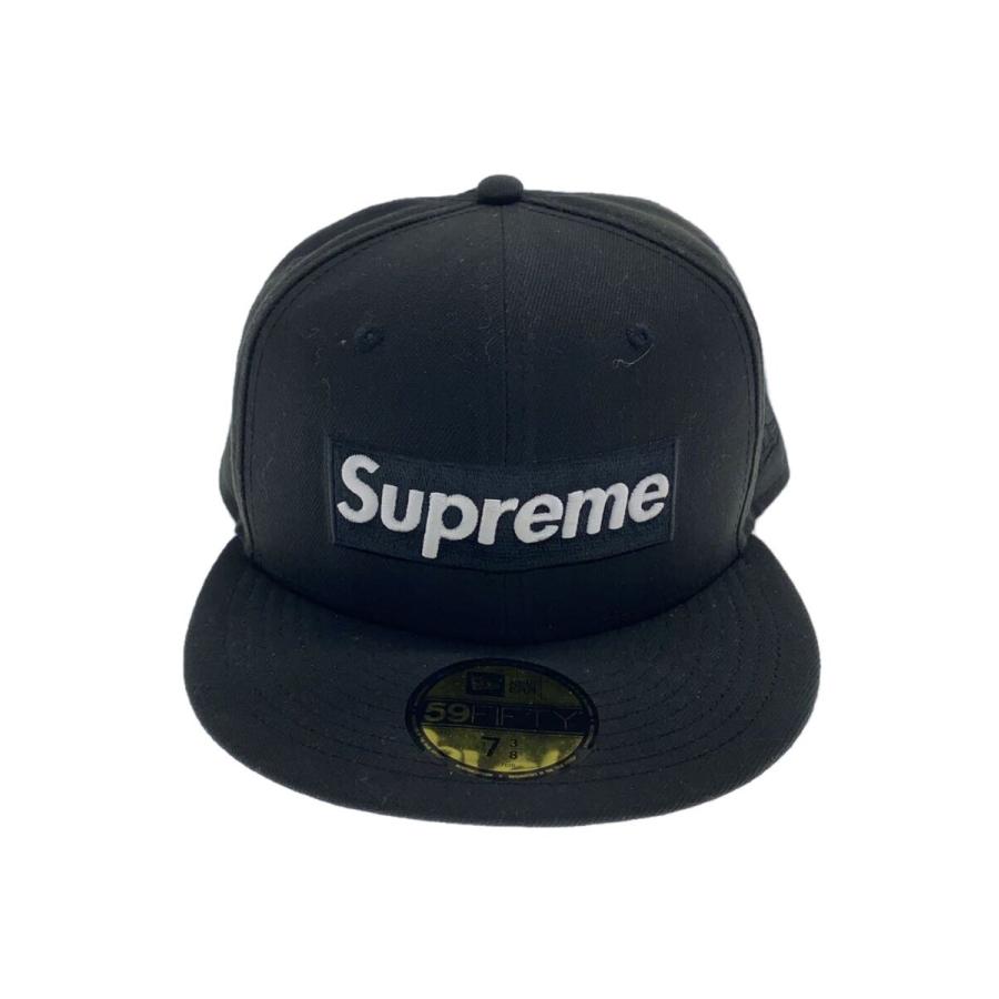 Supreme◇19SS/Sharpie Box Logo New Eraキャップ/7 3/8/BLK/メンズ