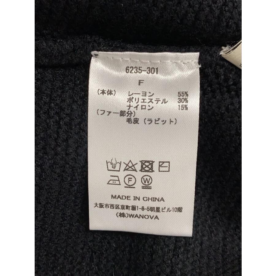 Torrazzo Donna◆カーディガン(厚手)/FREE/レーヨン/BLK/6235-301