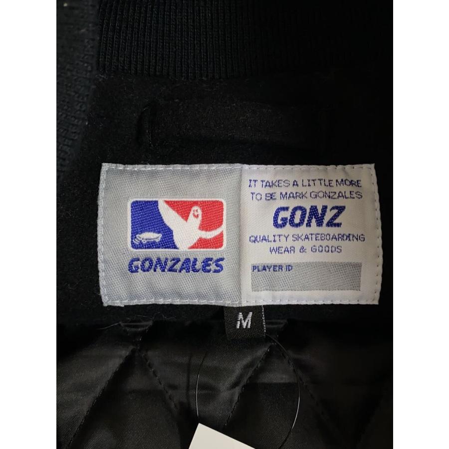 Mark Gonzales◇スタジャン/M/ウール/BLK/2G5-61940