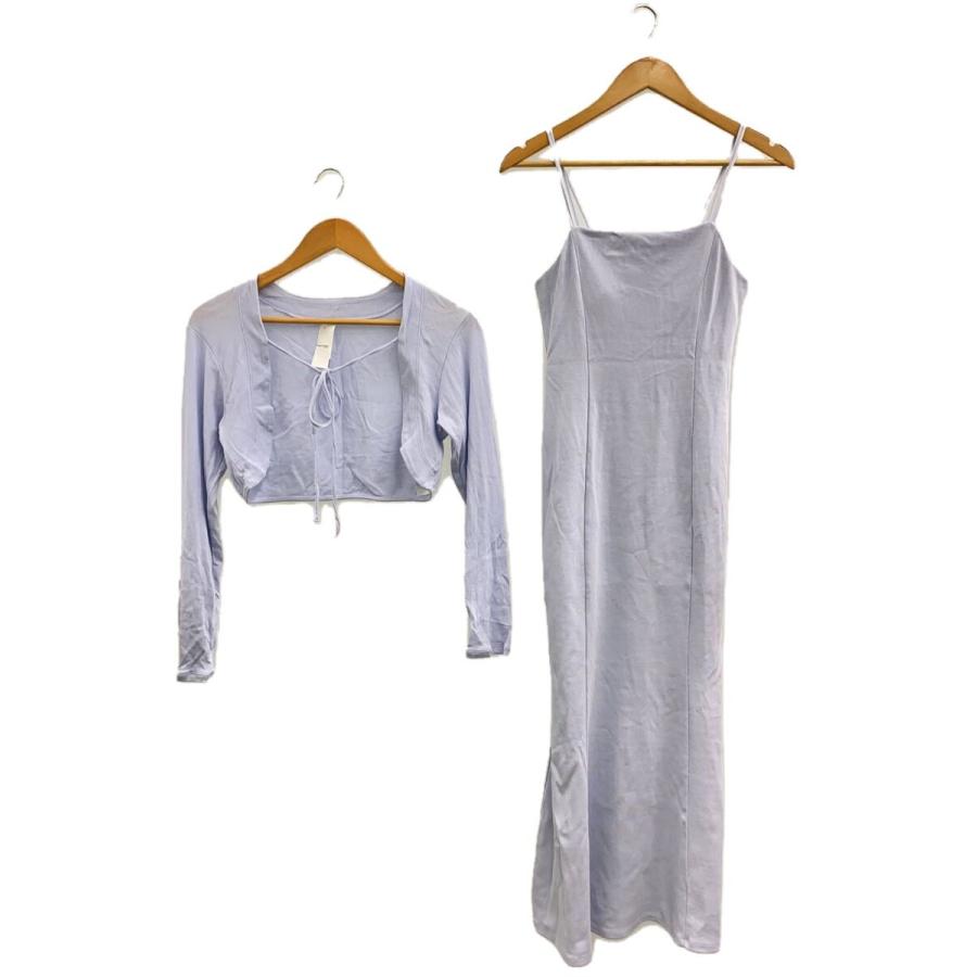 FRAY I.D◇キャミワンピース/one/コットン/BLU/FWCO251084/カップイン