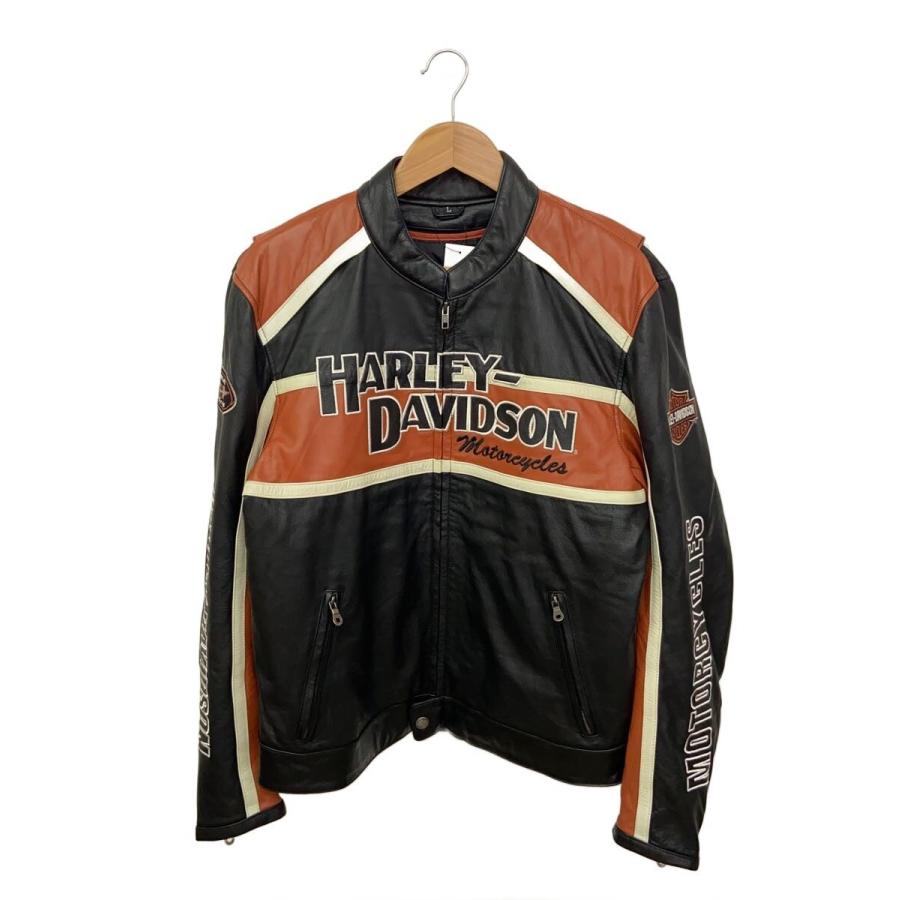 HARLEY DAVIDSON◇MOTORCYCLE JACKET/レーシングジャケット/レザー