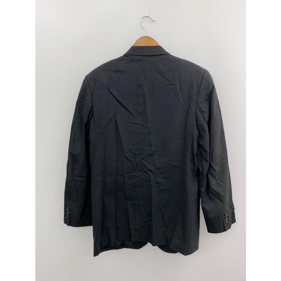COMME des GARCONS HOMME◇テーラードジャケット/S/コットン/BLK/無地