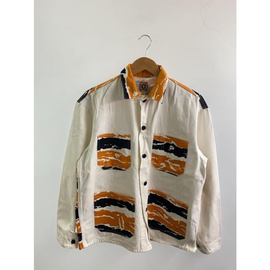 HUMAN MADE◇カバーオール/L/コットン/WHT : セカンドストリートYahoo