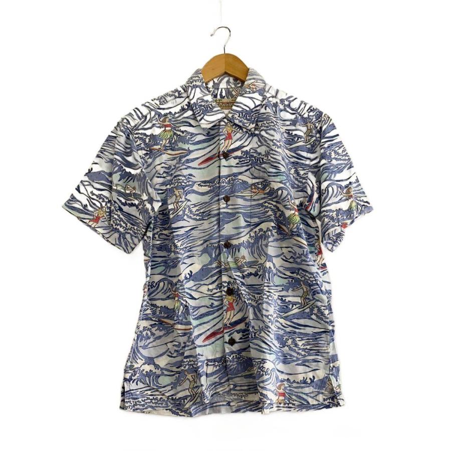 patagonia◇ポロシャツ/S/コットン/BLU/総柄/52559S7// : セカンド