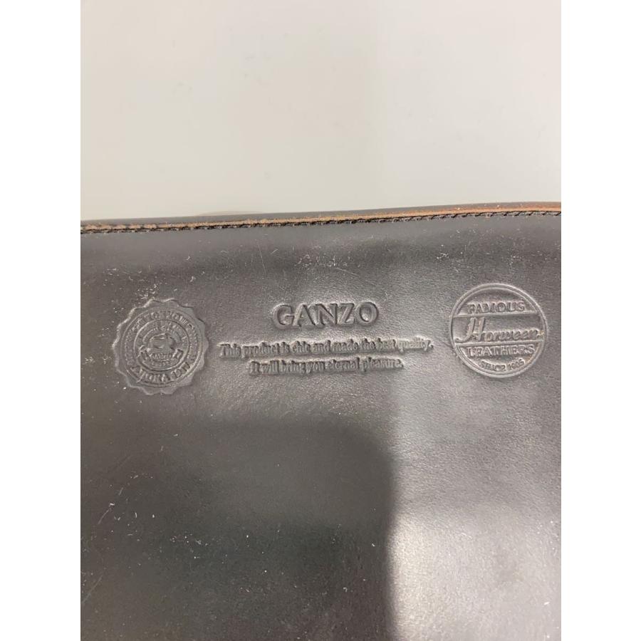 GANZO◇2つ折り財布/レザー/BLK/メンズ// : セカンドストリートYahoo