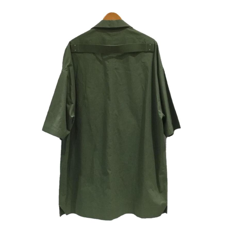 Rick Owens◇半袖シャツ/46/コットン/GRN/RU01C4298-P : セカンド 