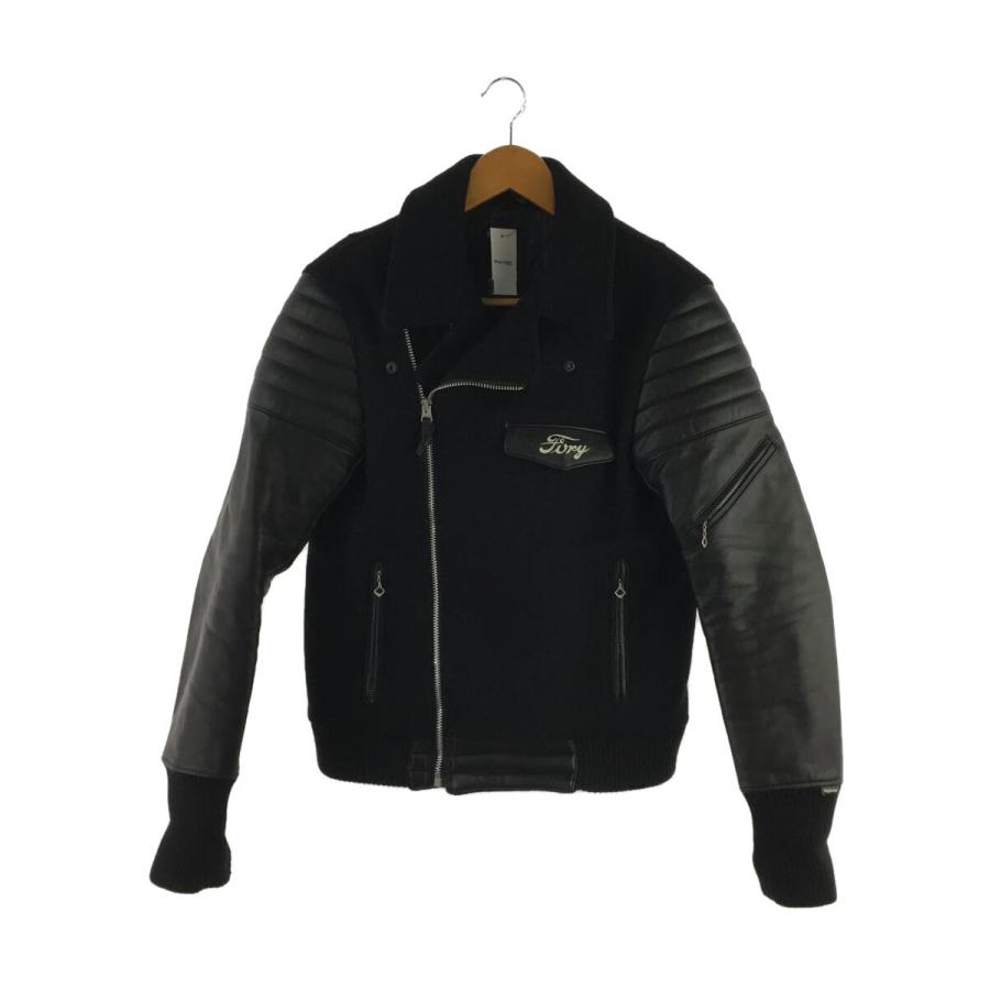 NEIGHBORHOOD シングルライダースジャケット 牛革 無地