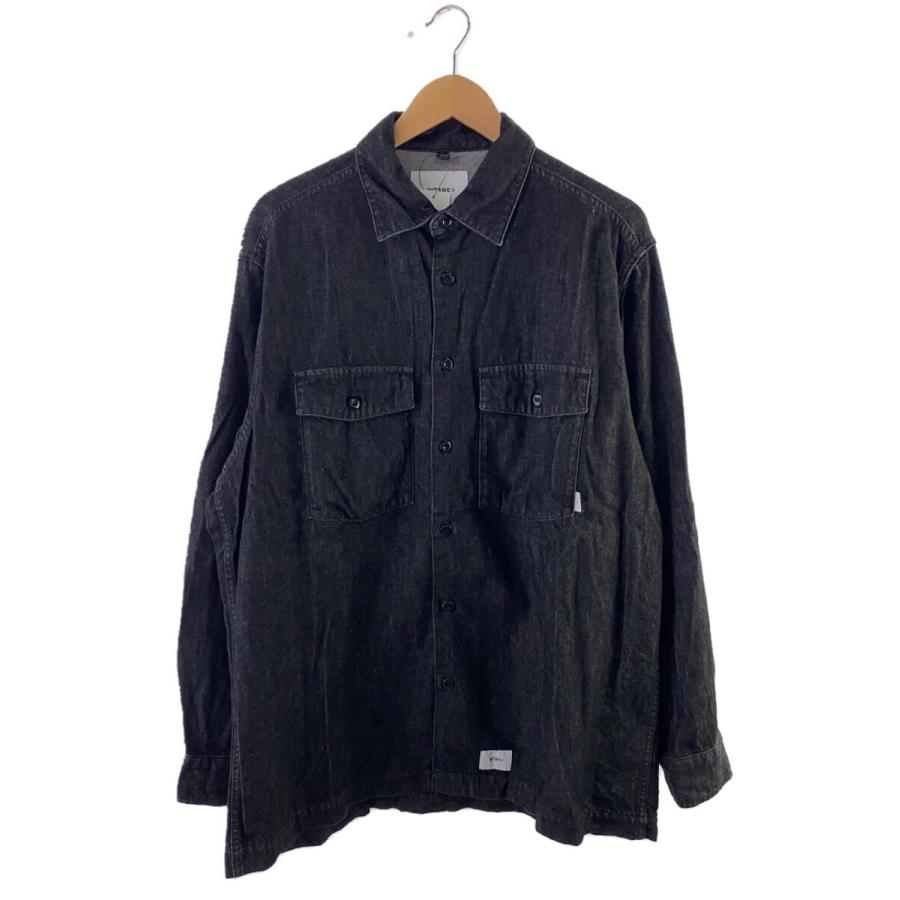 WTAPS◇23SS CBW/LS DENIM SHIRT/ジャケット/3/コットン 